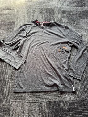 RBX live life active men’s Charcoal Gray Long-Sleeve Crew Neck Shirt